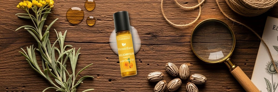 Glow Beyond Age: Helichrysum & Castor Oil for Anti-Aging & Radiant Skin