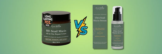 Snail Mucin Serum vs. Snail Mucin Cream: How to Choose for Your Skin