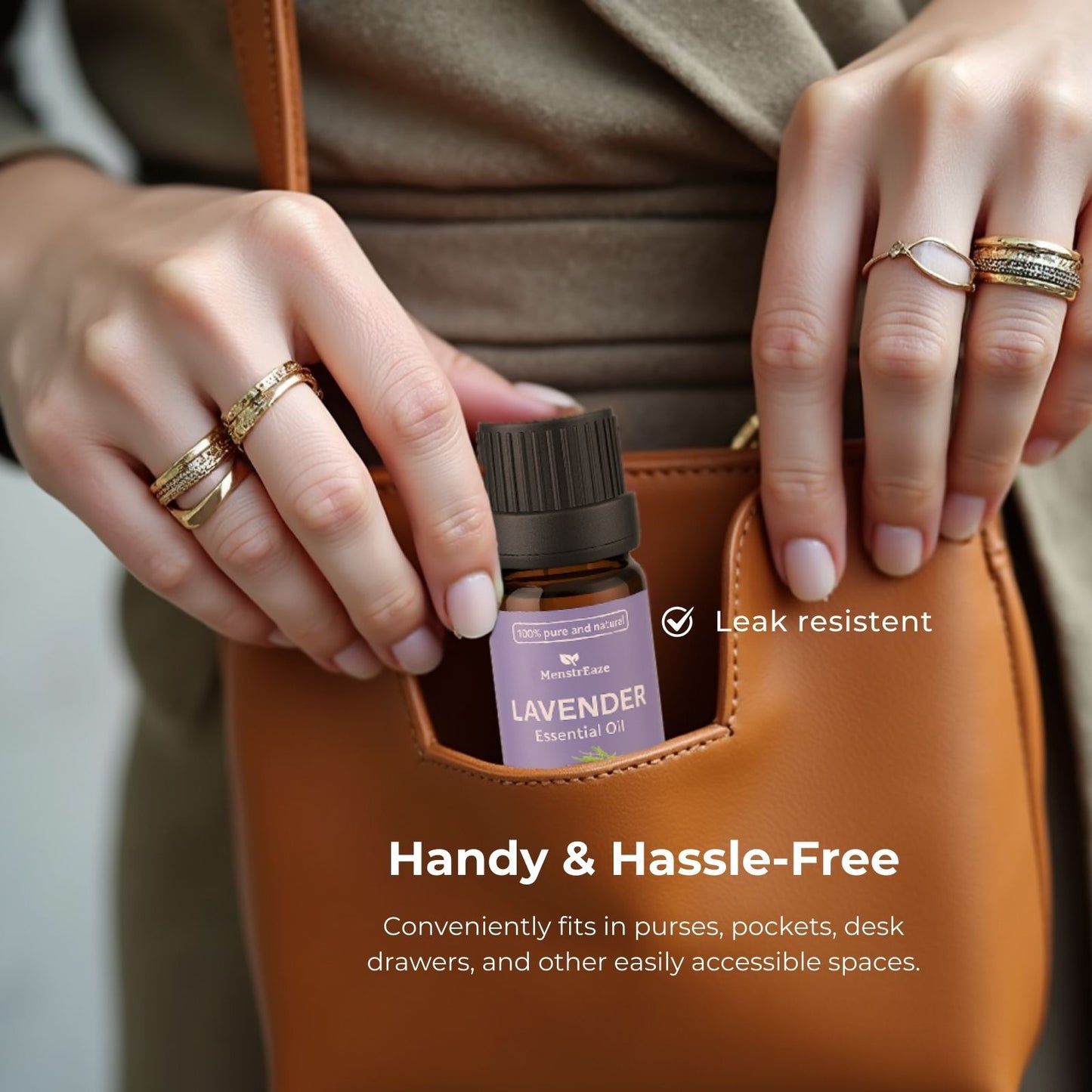 Lavender Essential Oil Dropper Bottle for Home Aromatherapy, Scented Candle and Body Massage, 10ml