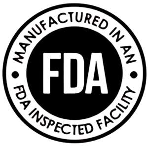 manufactured in an FDA inspected facility