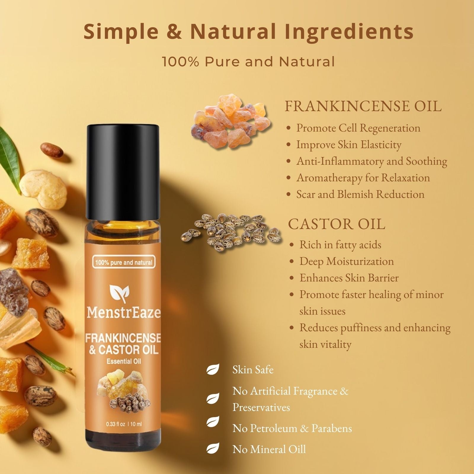 Frankincense and Castor Rollon