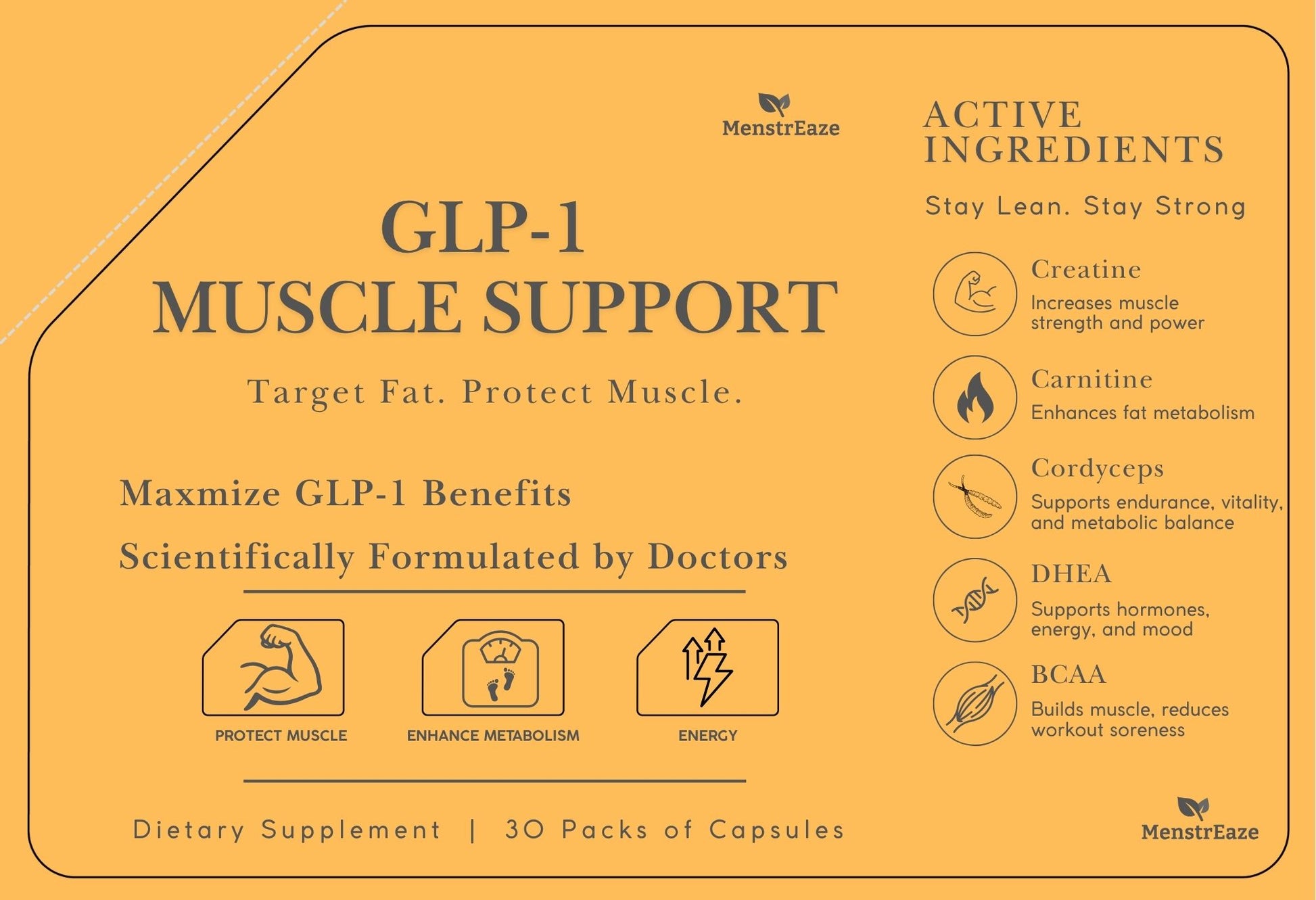 GLP-1 Muscle Support Pack Ingredients