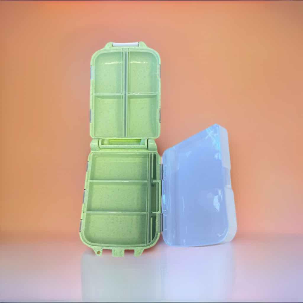 MenstrEaze Green Supplement Case