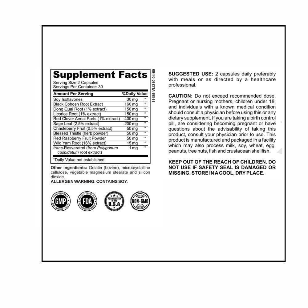 Period Hormone Harmony Label