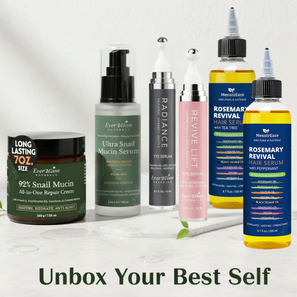 Glow Custom Beauty Set – Build Your Own Gift Box with Face Care, Eye Serum & Hair Oil