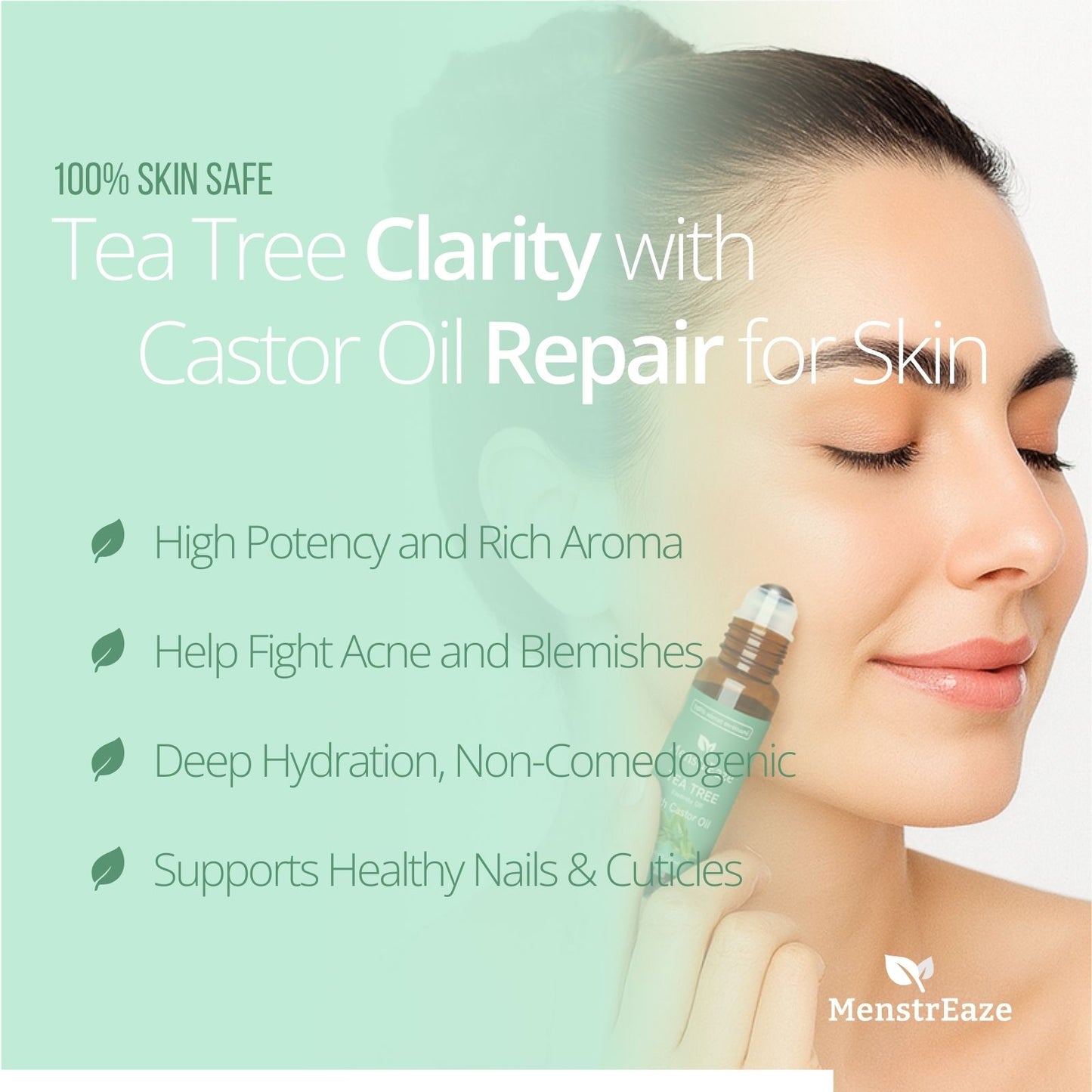 Tea Tree with Castor Oil Rollon Benefits