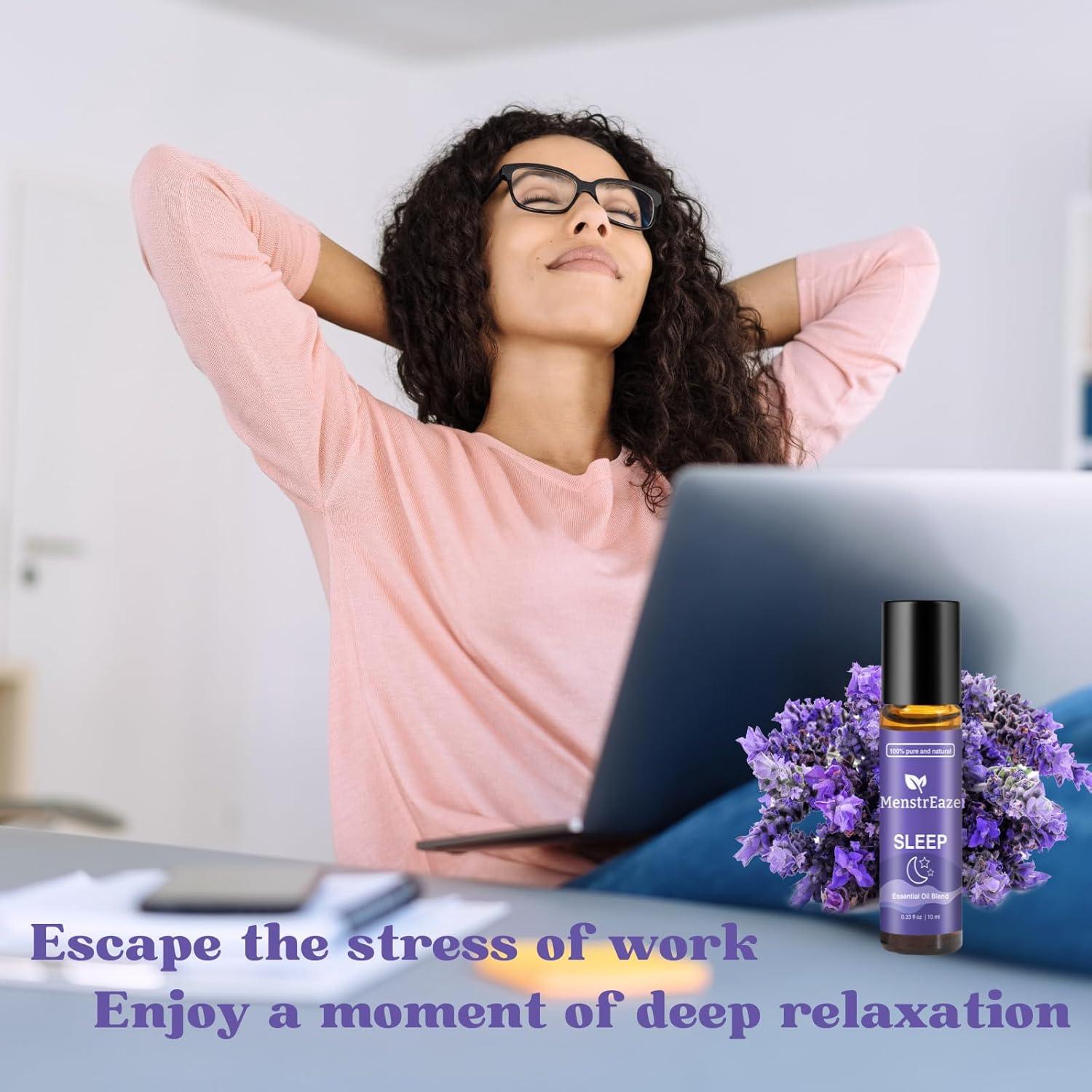 Deep sleep essential oil blend
