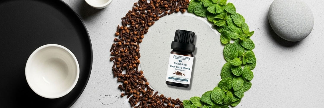 Post-Feast Oral Relief: Exploring Clove Oil for Gum Health with Peppermint