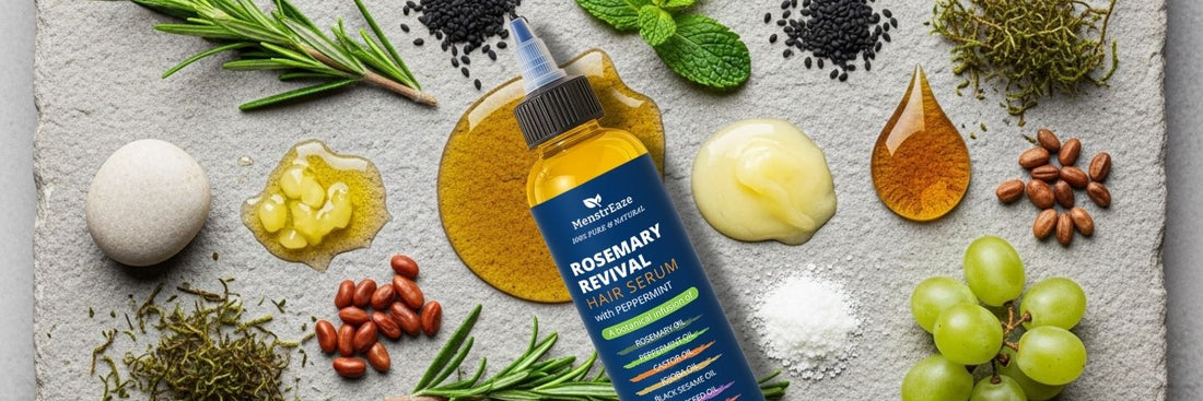 Revitalize Your Scalp & Boost Hair Growth with Rosemary + Peppermint 8-Oil Therapy