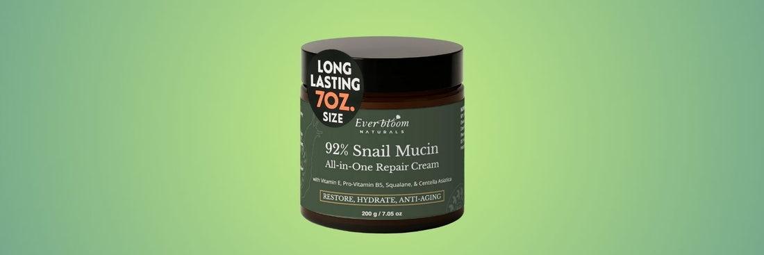 Navigating Hormonal Skincare: Snail Mucin Cream with CICA, Squalane, and Vitamin E + Panthenol for Period-Related Skin Concerns