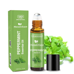 Peppermint Roll-On for Headache, Migraine and Nausea Support, 10 ml