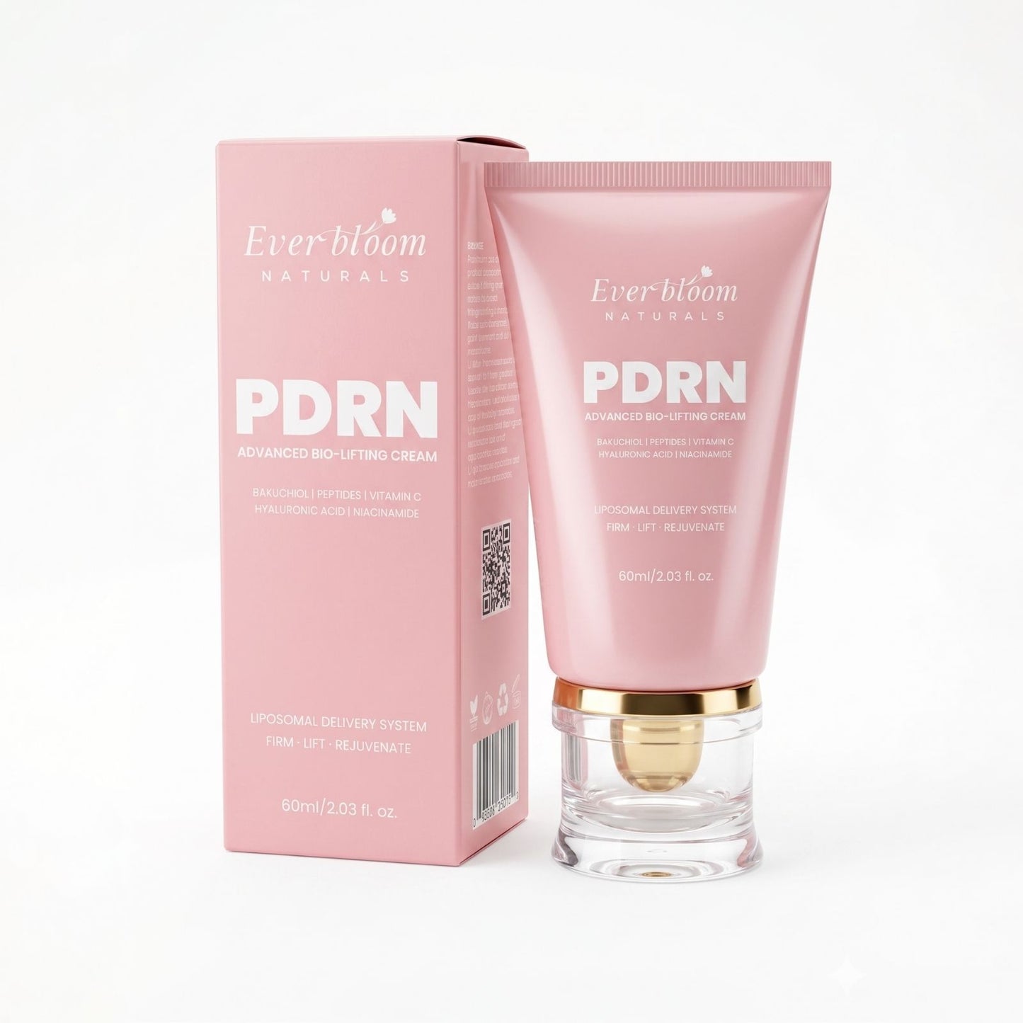 PDRN Hyaluronic Acid Cream with Bakuchiol & Niacinamide | 2.03 fl oz