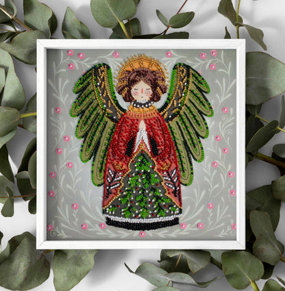 Bead embroidery kit - Guardian of the Christmas Miracle AMB-114-2