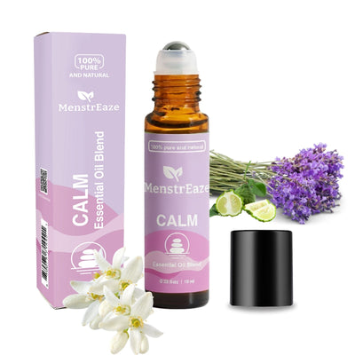 Natural Calm Essential Oil Roll-On – Lavender, Neroli, Bergamot & Rosehip, 10ml