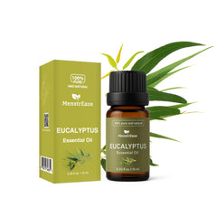 Eucalyptus Essential Oil Dropper Bottle for Haircare and Breath Aromatherapy, 10ml