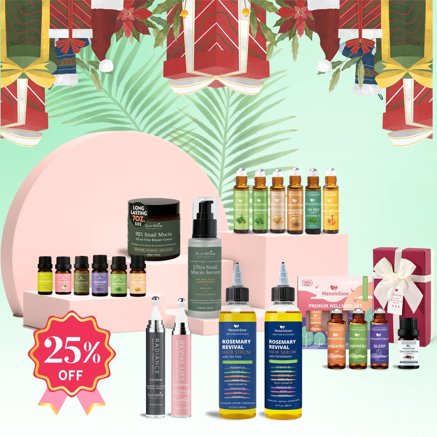MenstrEaze Holiday Wellness Set