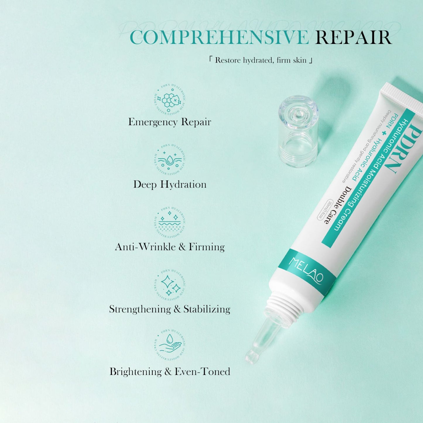 PDRN Hyaluronic Acid Moisturizing Cream Highlights