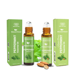 Peppermint Cooling Relief Duo | 2-Pack Essential Oil Roll-Ons (10ml Each)