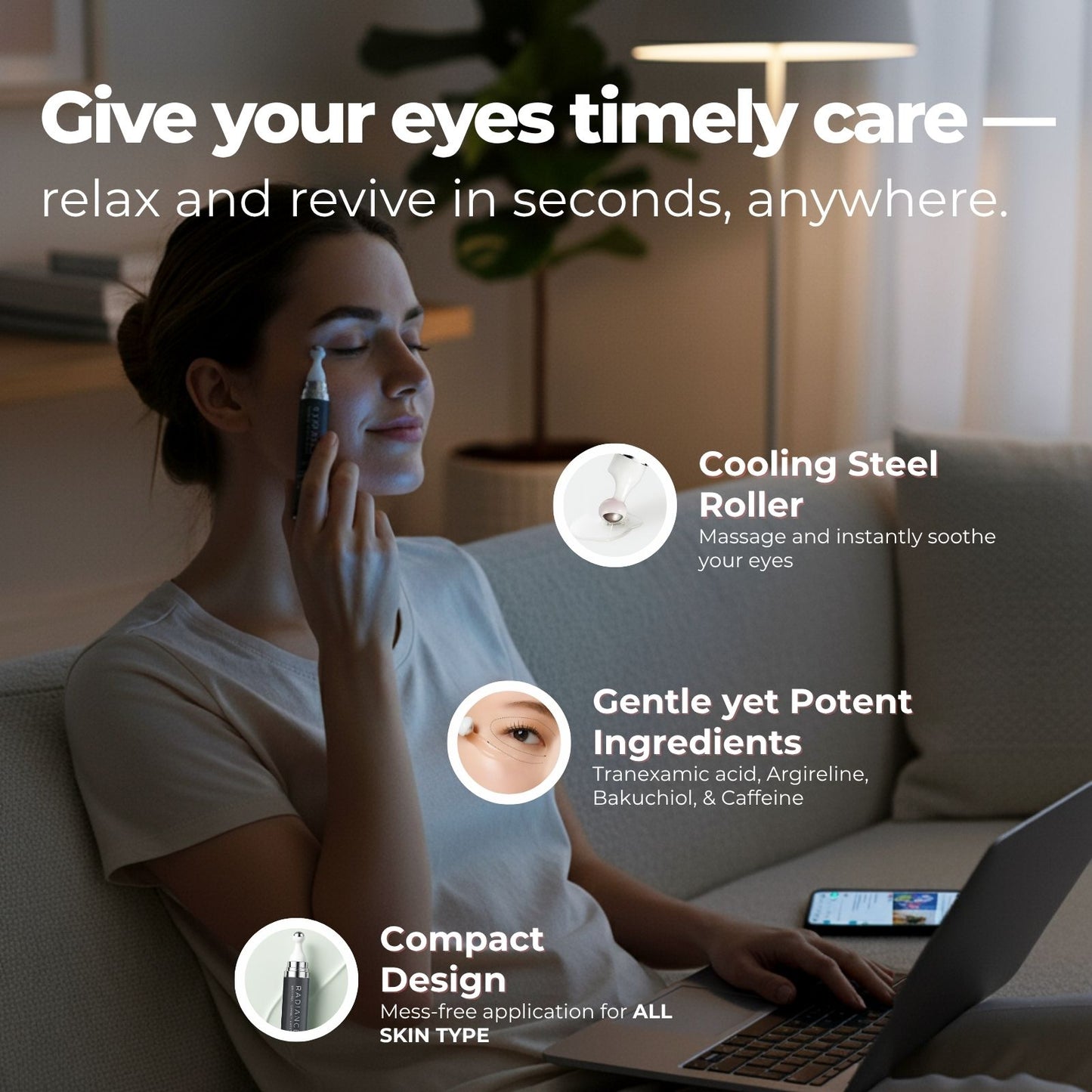 Tranexamic Acid Eye Serum Highlights