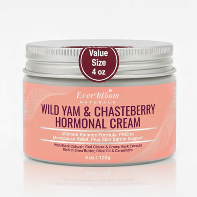 Wild Yam & Chasteberry Hormone Balancing Cream (4 oz)
