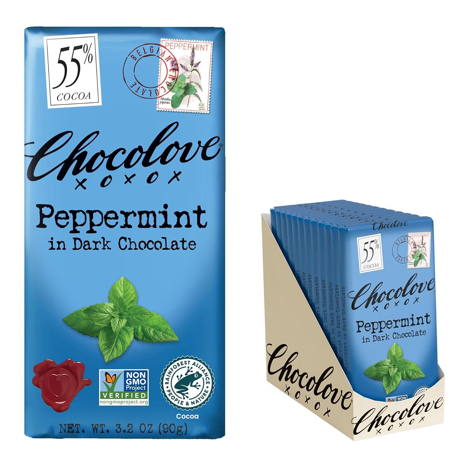 peppermint dark chocolate 1