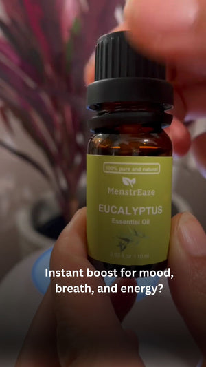 Eucalyptus essential oil for breath, mood and energy