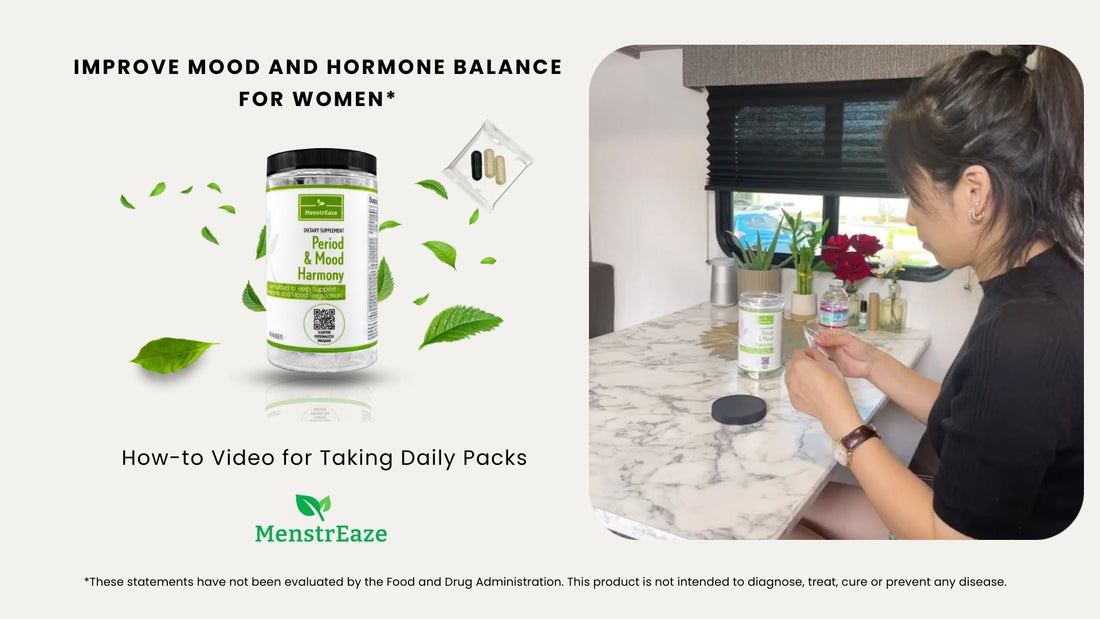 How-to Video for Taking Period and Hormone Harmony Daily Packs