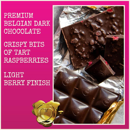 raspberry dark chocolate 3